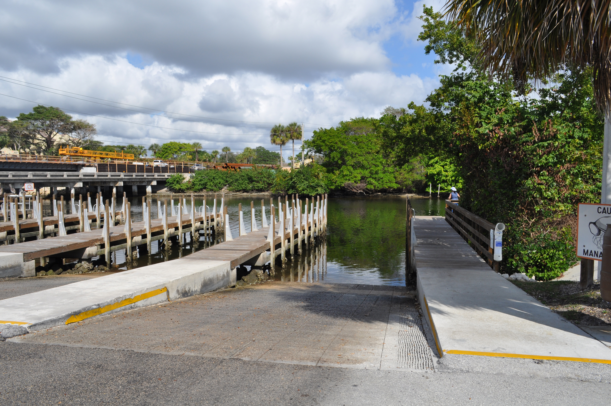 Burt Reynolds Park Palm Beach County Florida Boat Ramp and Fishing Pier.JPG