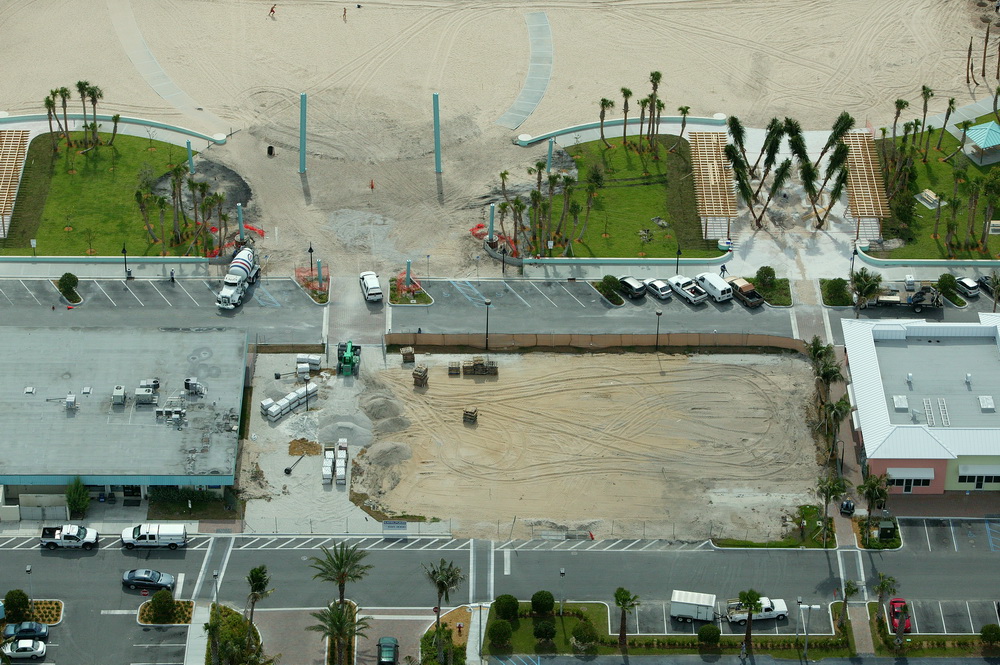 City of Riviera Beach Municipal Beach Park Ocean Mall Entry Construction.JPG