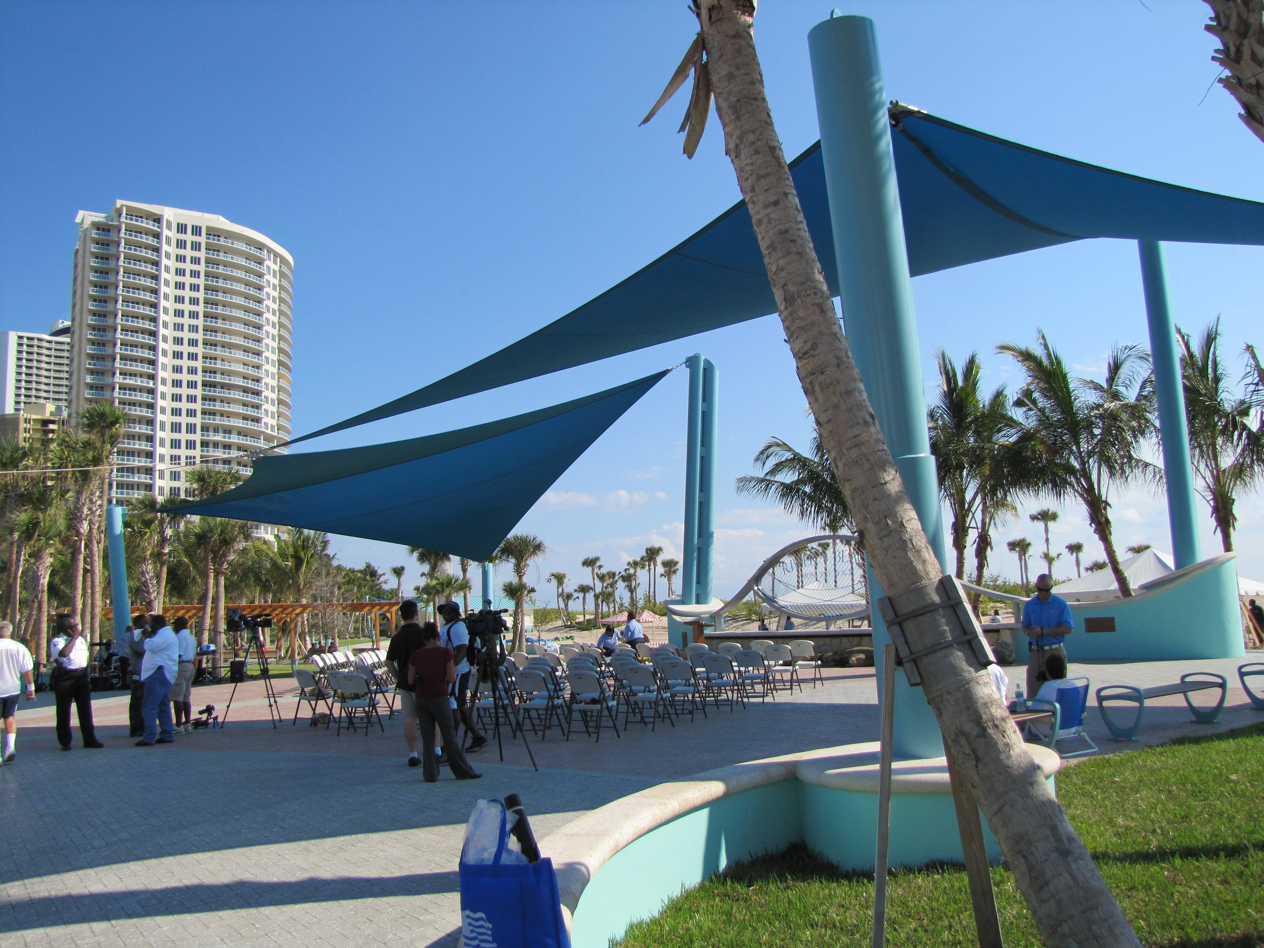 City of Riviera Beach Municipal Beach Park Ocean Mall Shade Sail Courtyard.jpg