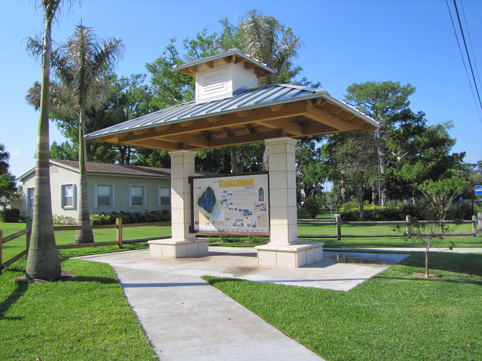 Lake Okeechobbe Senic Trail Econimic Development Canal Point Kiosk.jpg