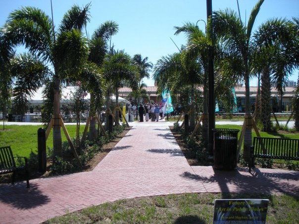 West Palm Beach Intermodal Transfer Facility Pedestrian Entry.jpg