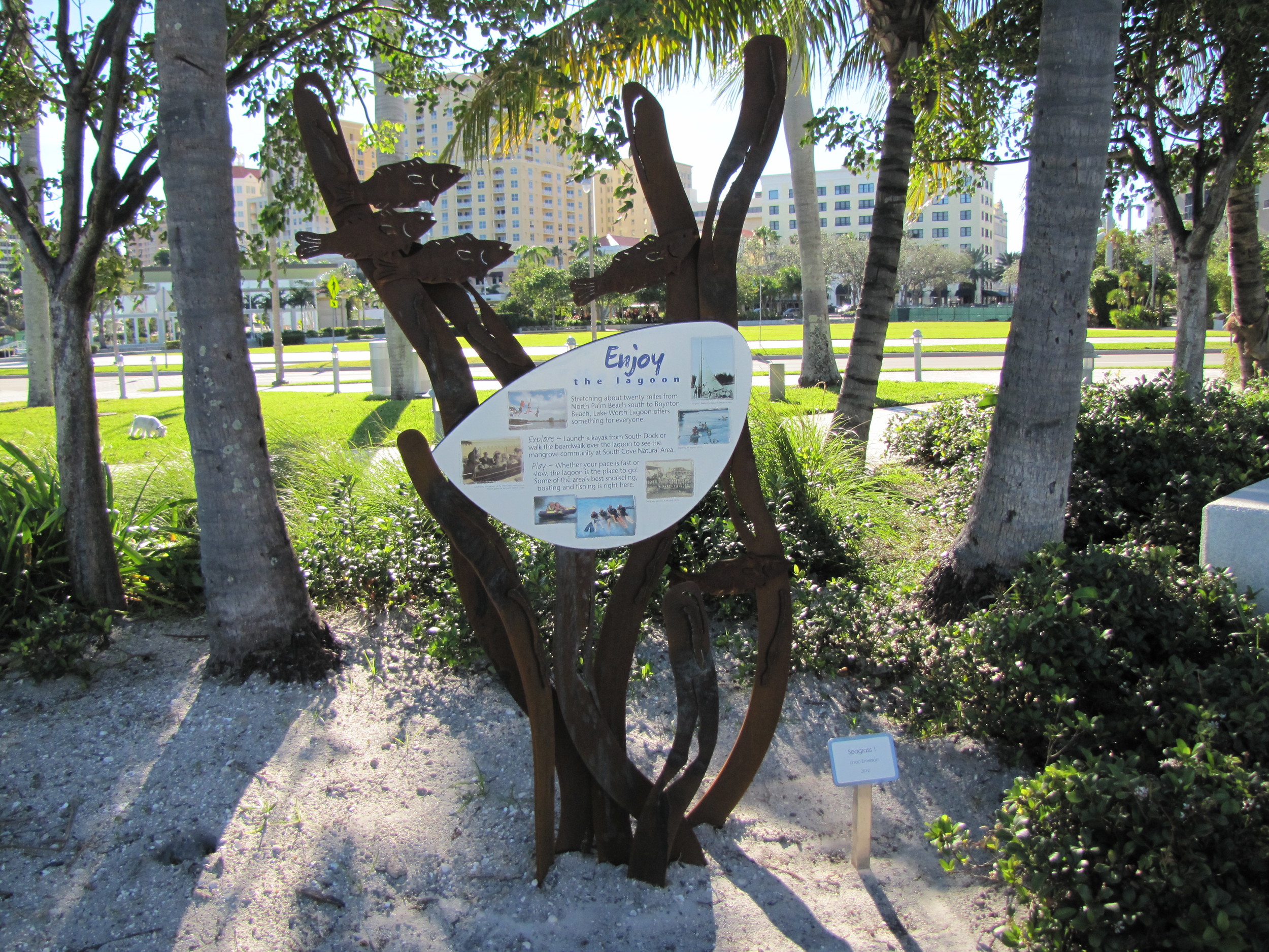 West Palm Beach Waterfront Interpretive Signage Lagoon Sign.JPG