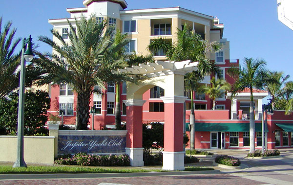 Jupiter Yacht Club Florida Entry Sign Trellis.jpg