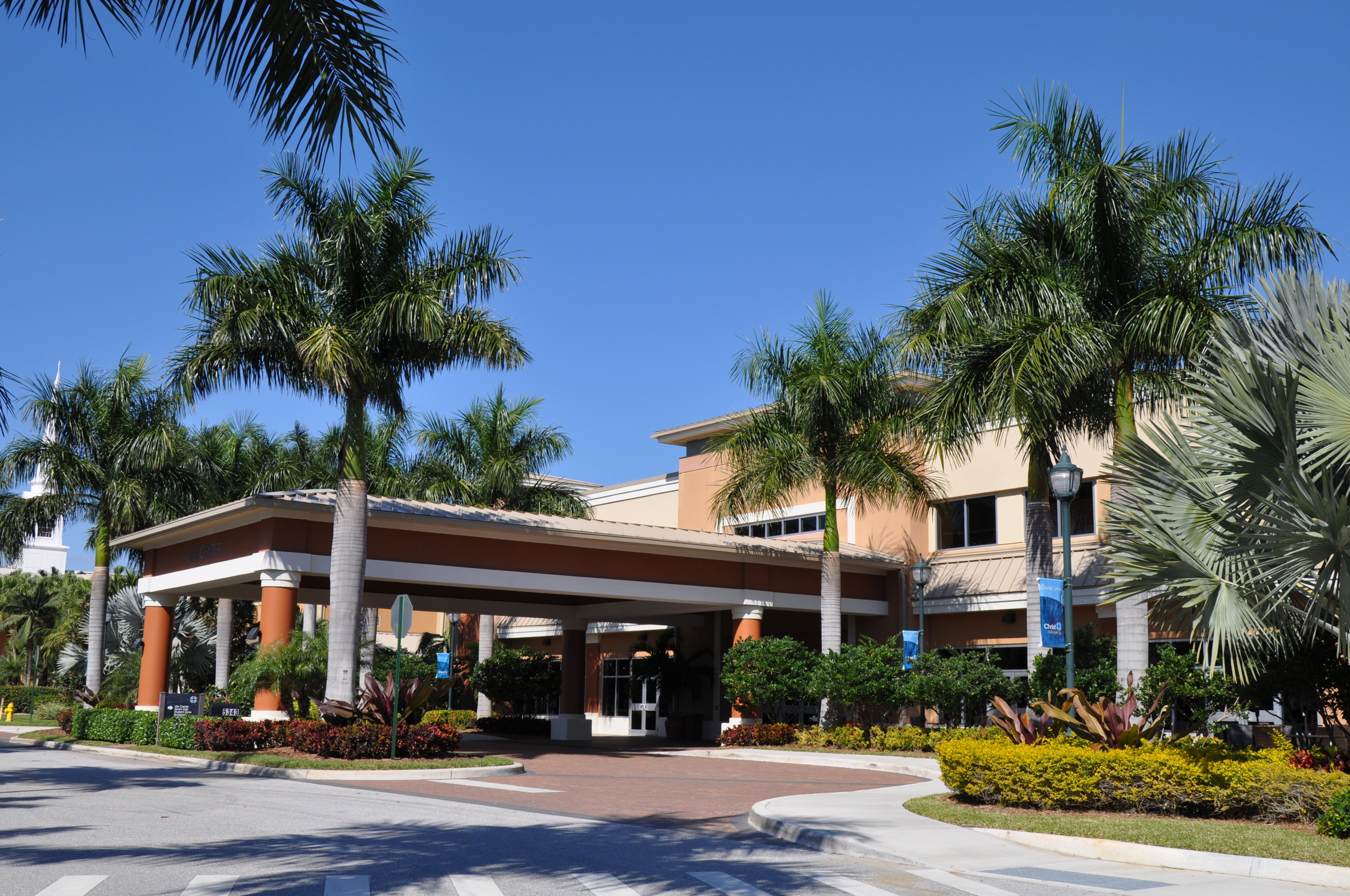 Christ Fellowship Church PBG Porte Cochere Landscaping.JPG