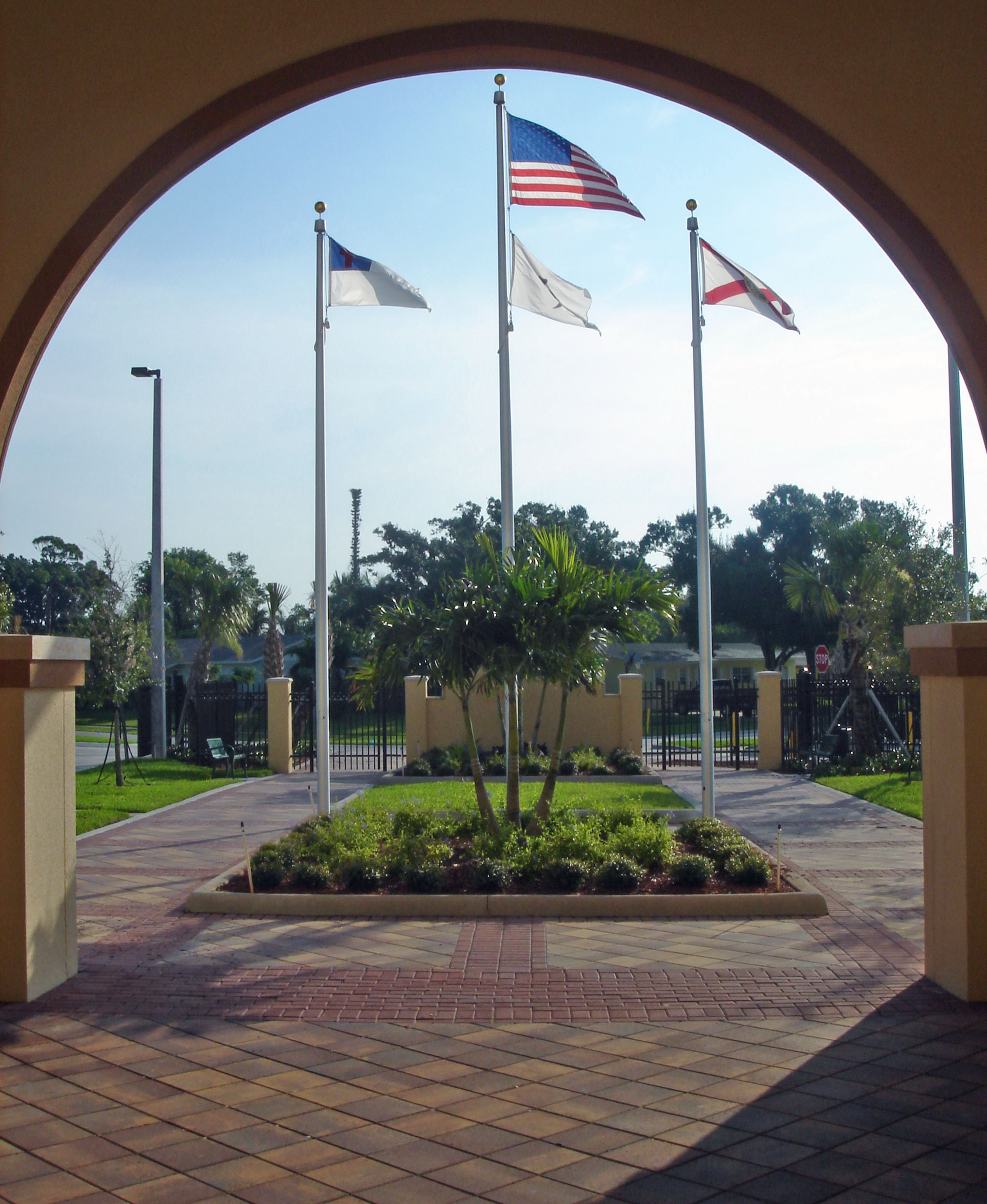 Jupiter Christian School Jupiter Florida Entry Courtyard.JPG