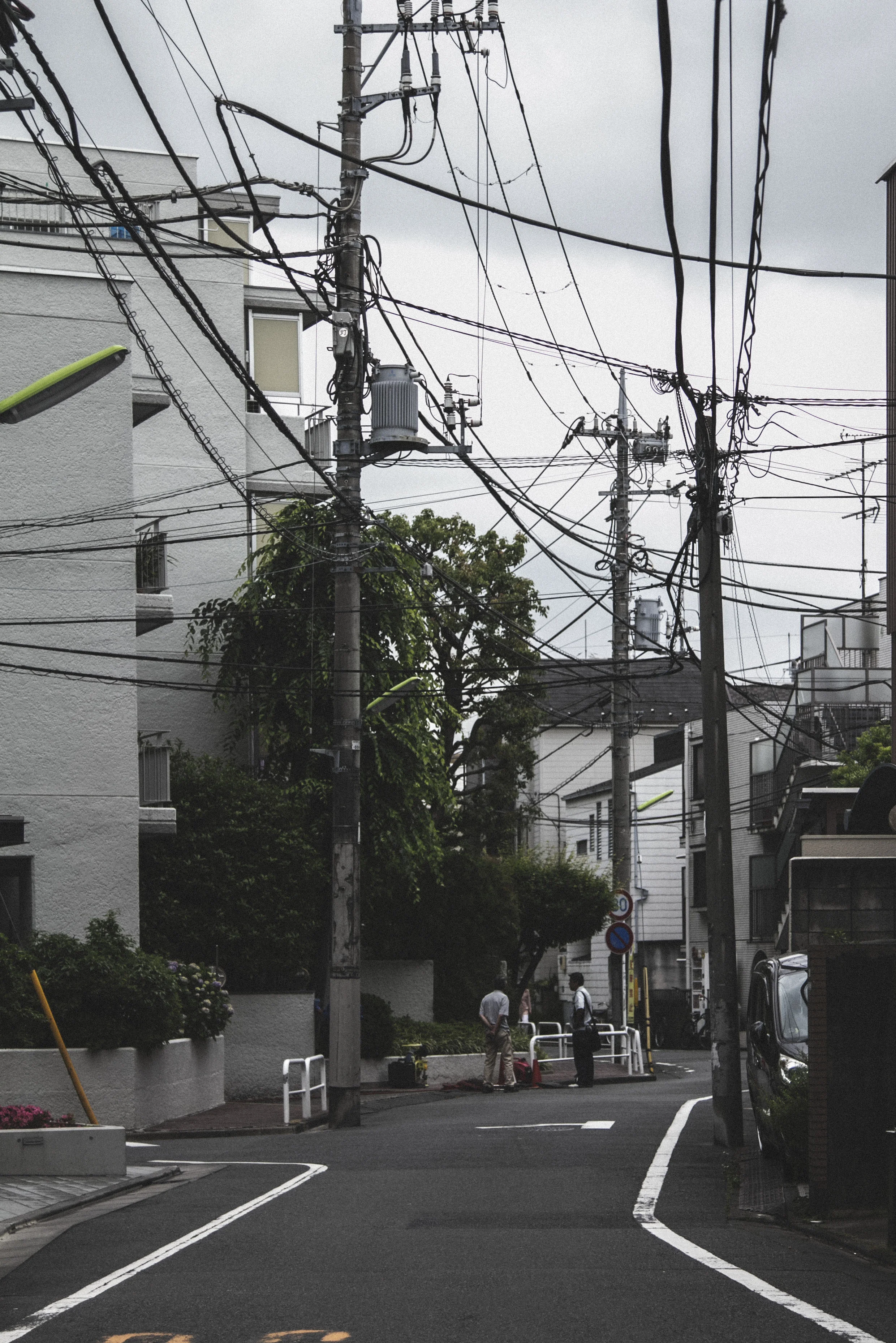 Residential area near our stay. 