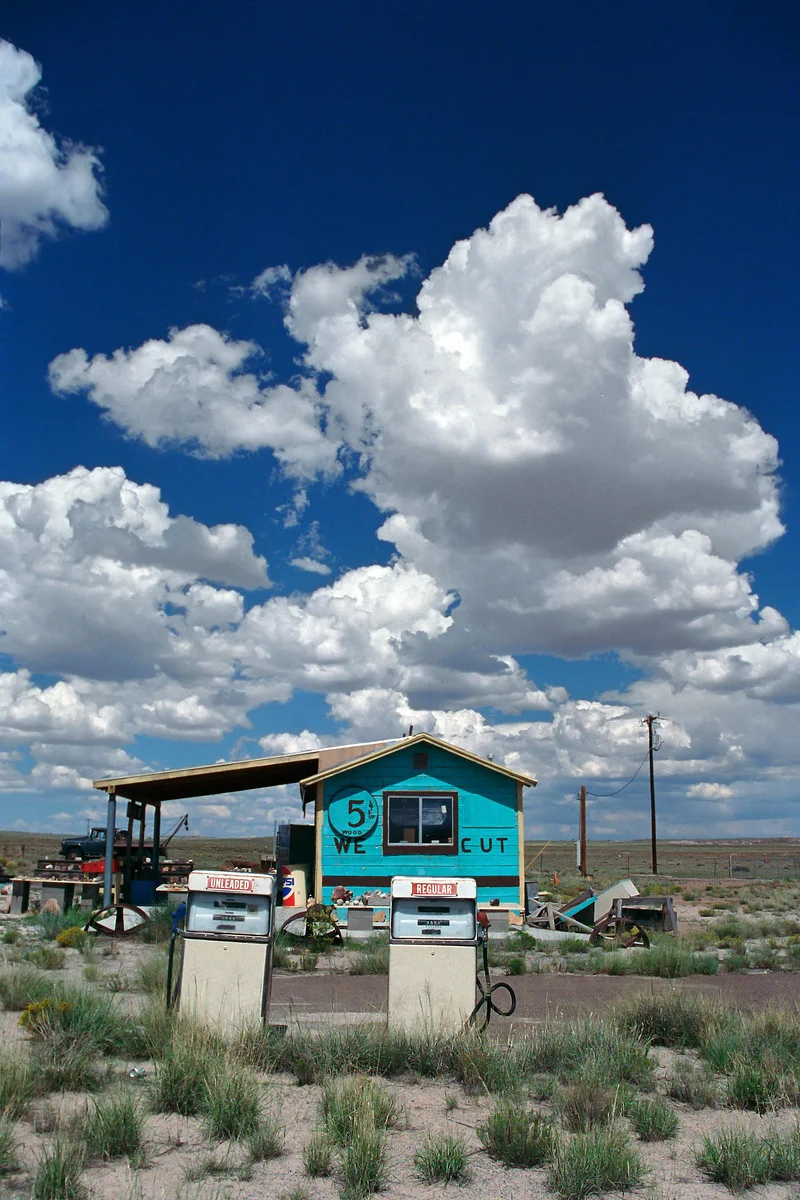1999_Arizona Pumps, Hwy 180 s/w from Petrified Forest, Az