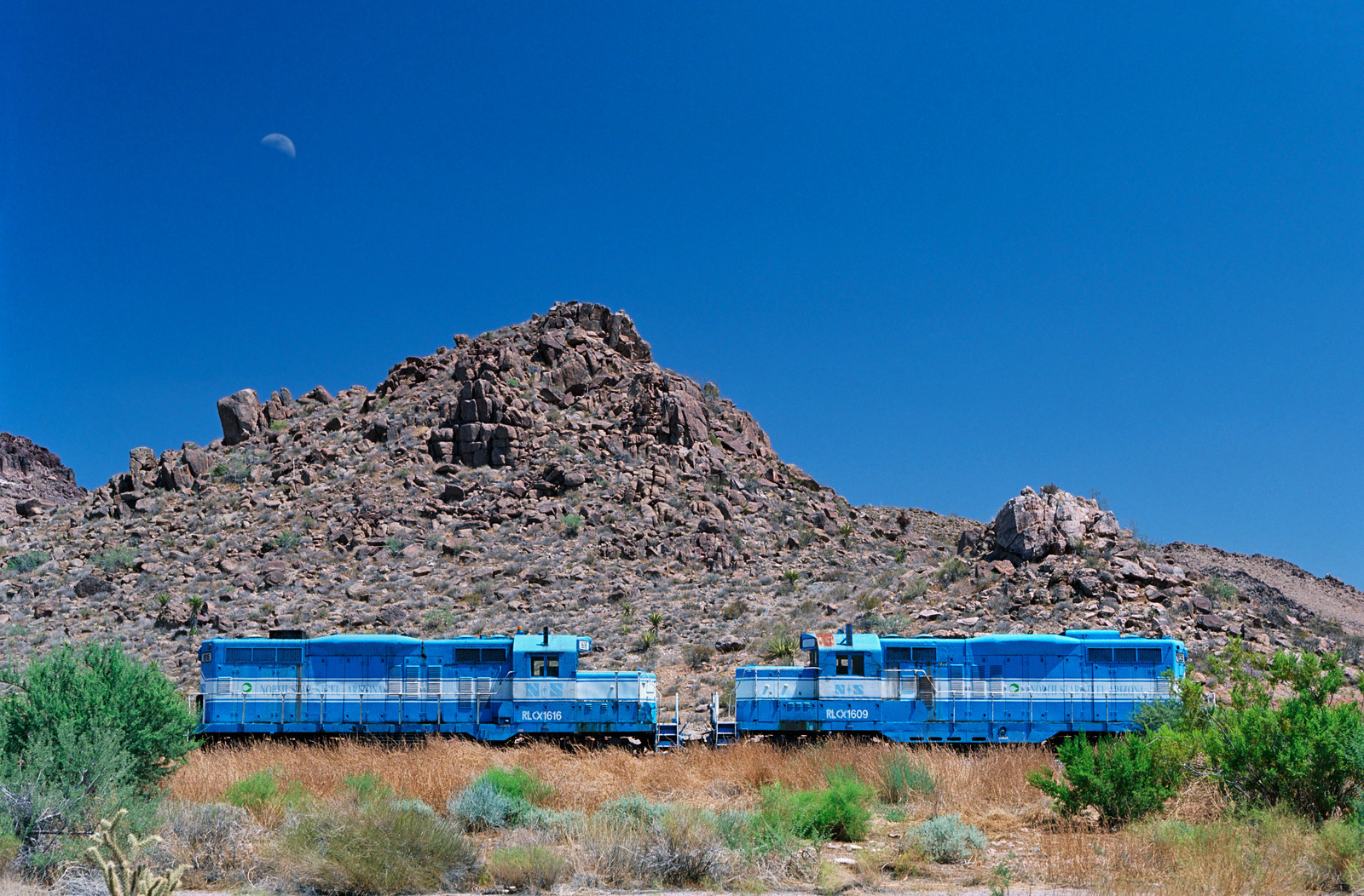 2003_Blue Trains-Kingman, Az