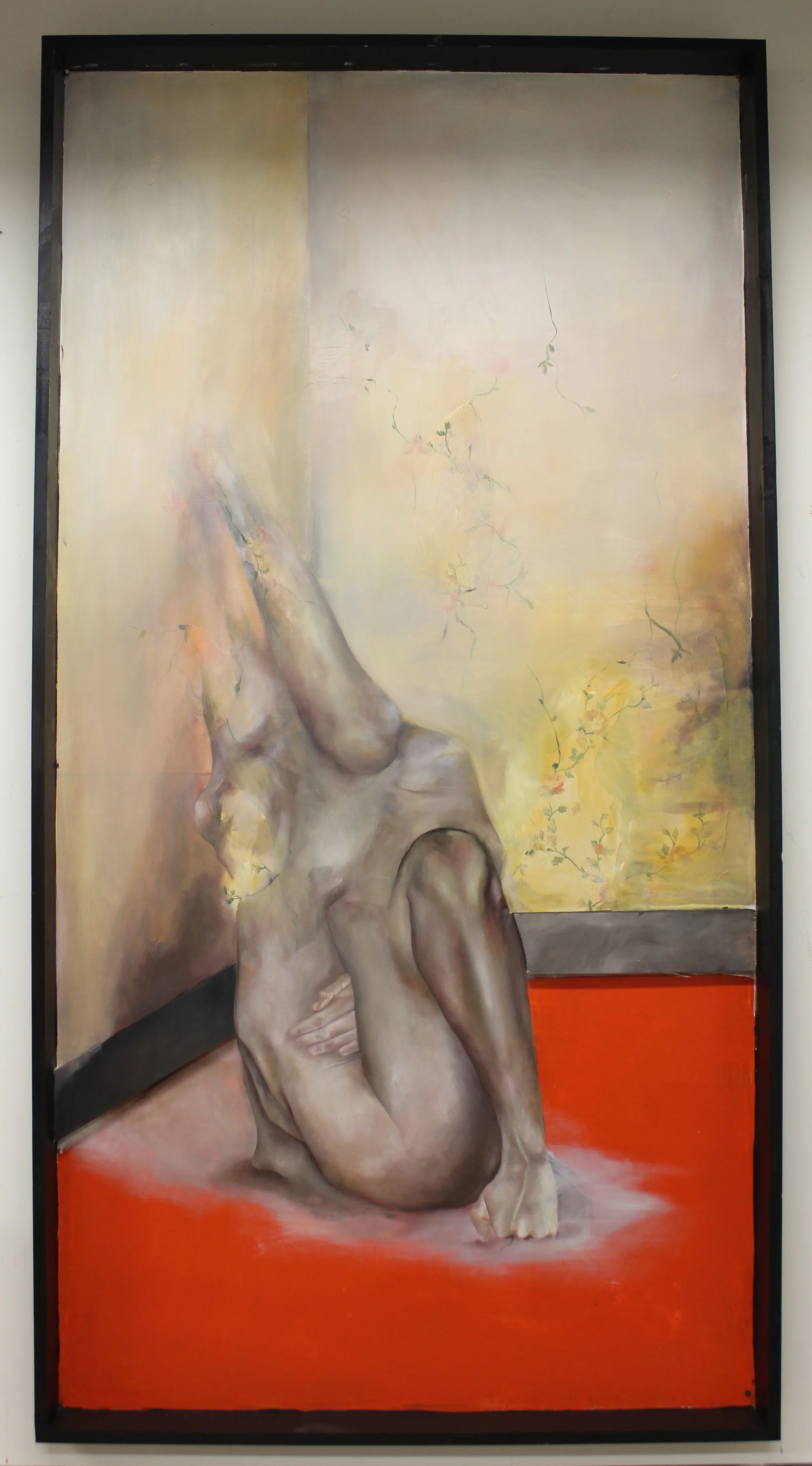 3' x 6' oil on wood 2014