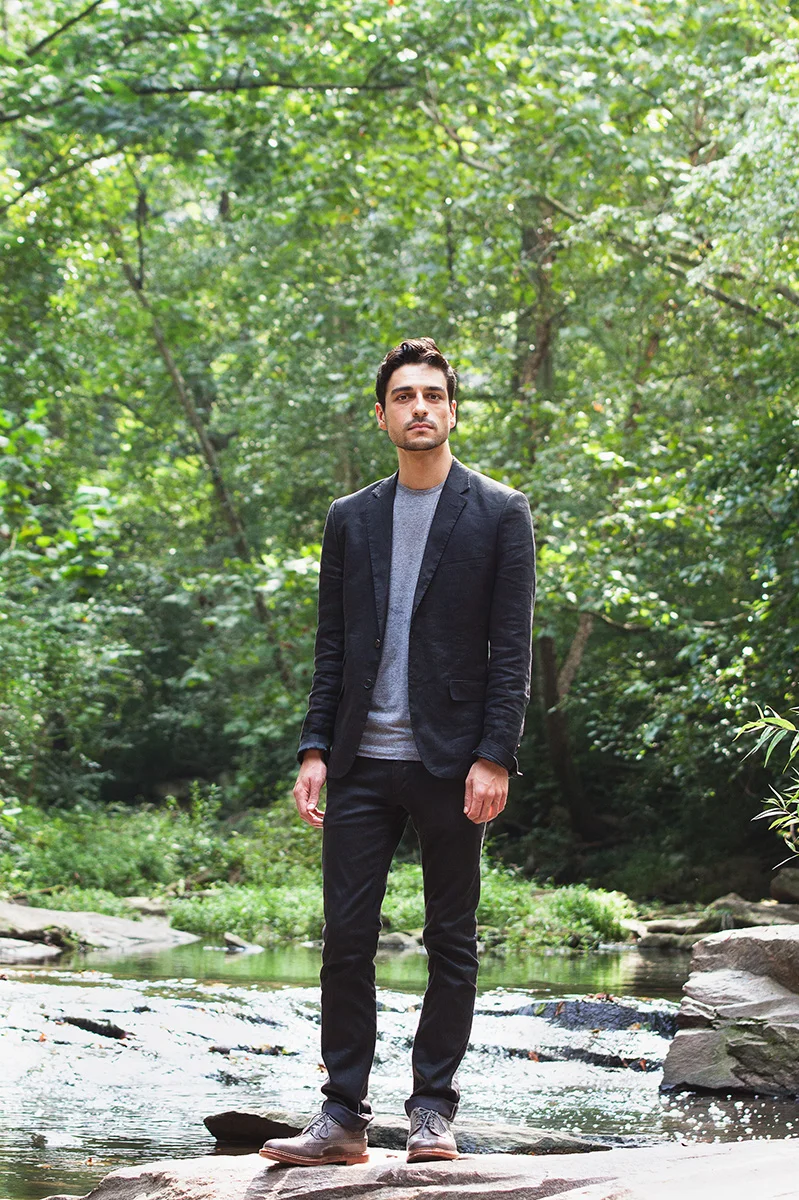 Atlanta artist Dylan Fagan photograph by Brittany Wages. photography portrait editorial Young Atlanta Project Ardmore Park