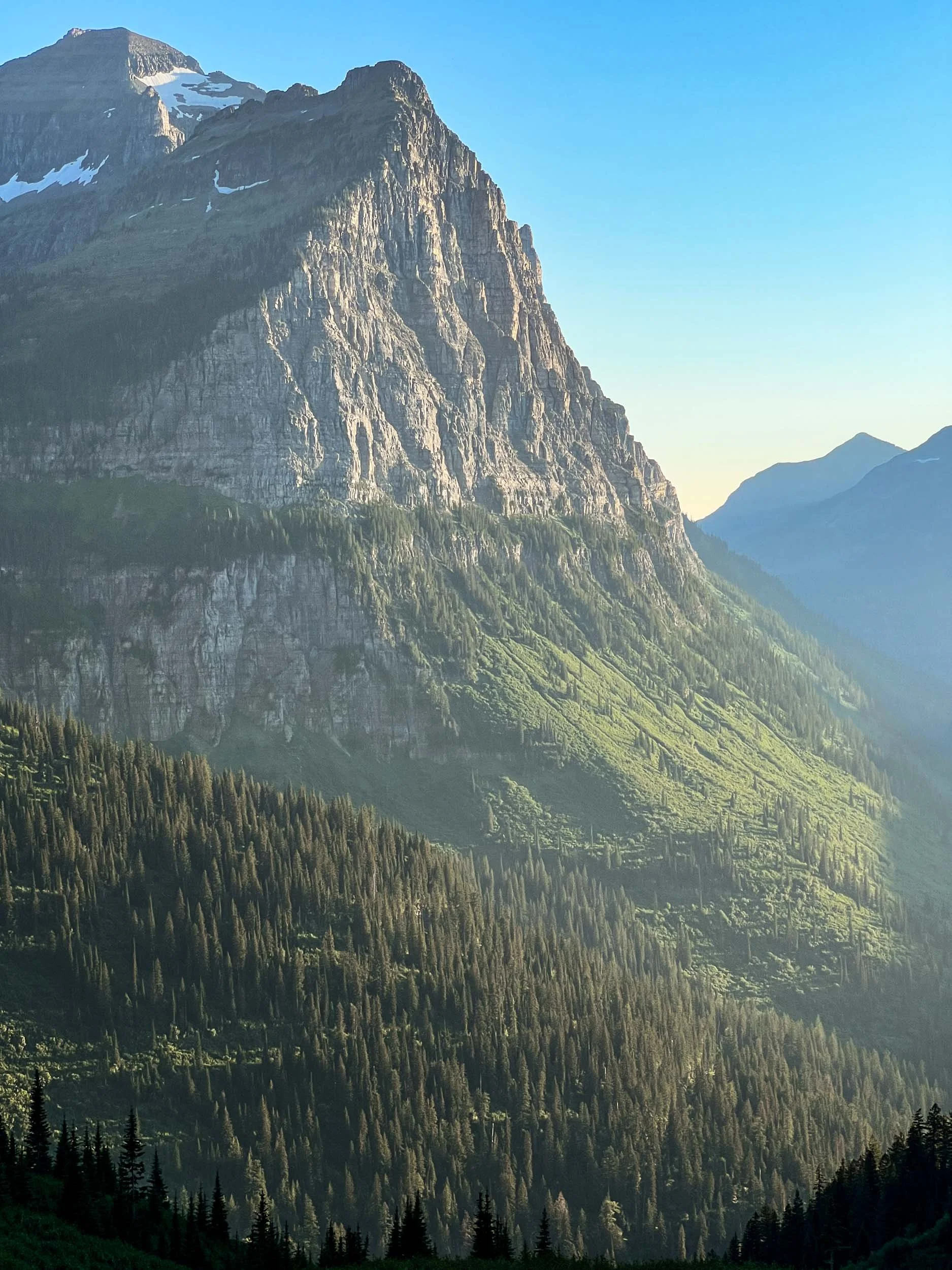 Rock Face and Flight
Glacier National Park, Montana