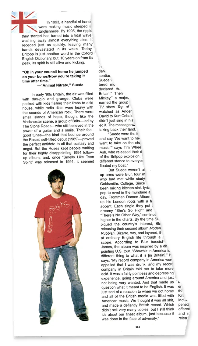 Man of the Year "Ramune" shirt featured in Under the Radar magazine.