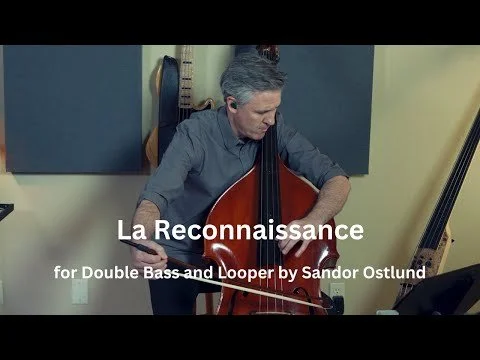 La Reconnaissance for Double Bass and Looper by Sandor Ostlund
