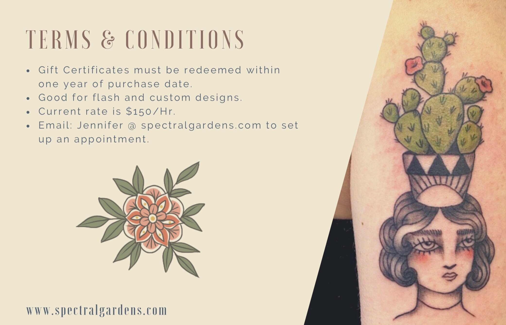Gift Certificate — Liberation Tattoo