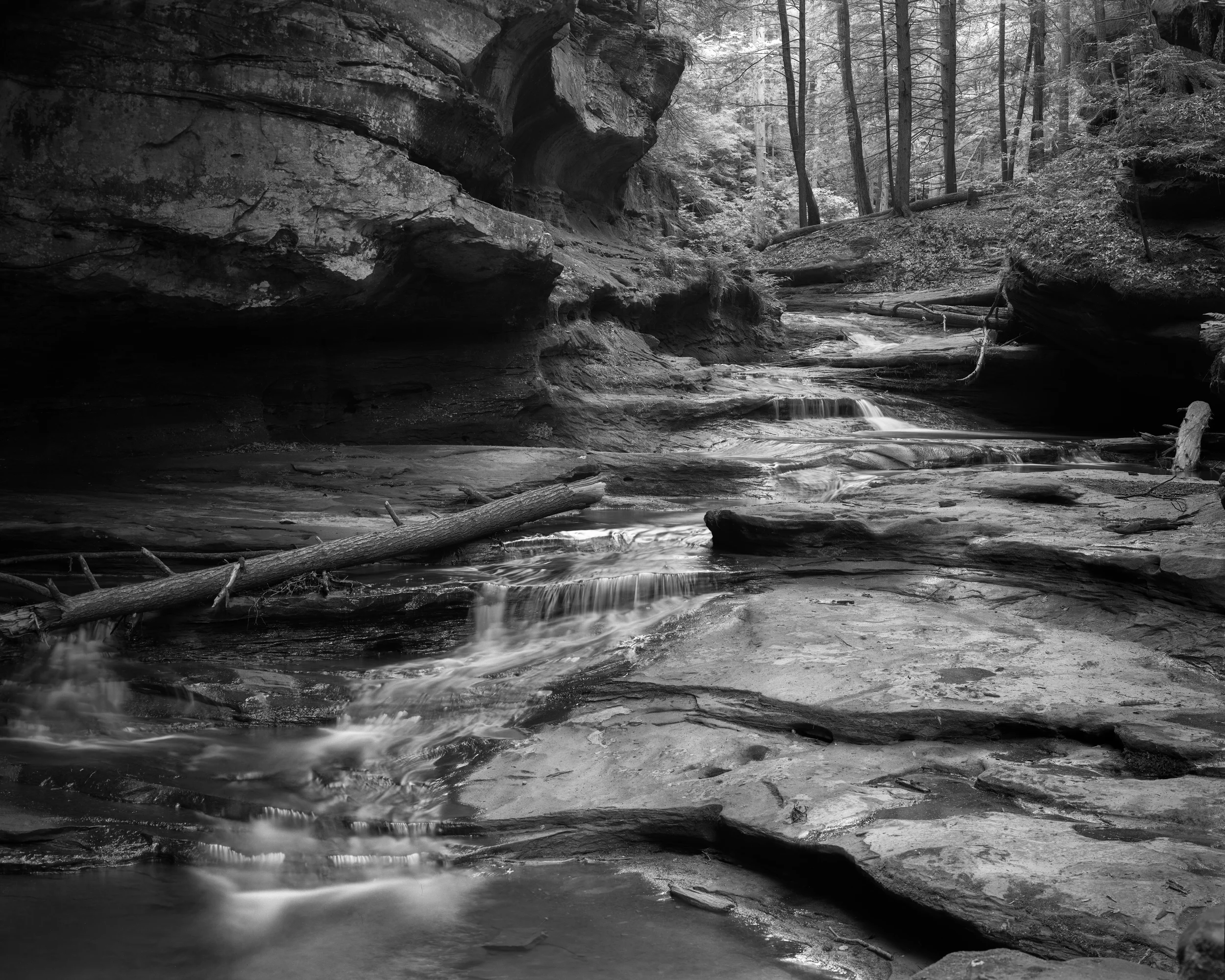 Middle Falls, Old Man's Cave Trail