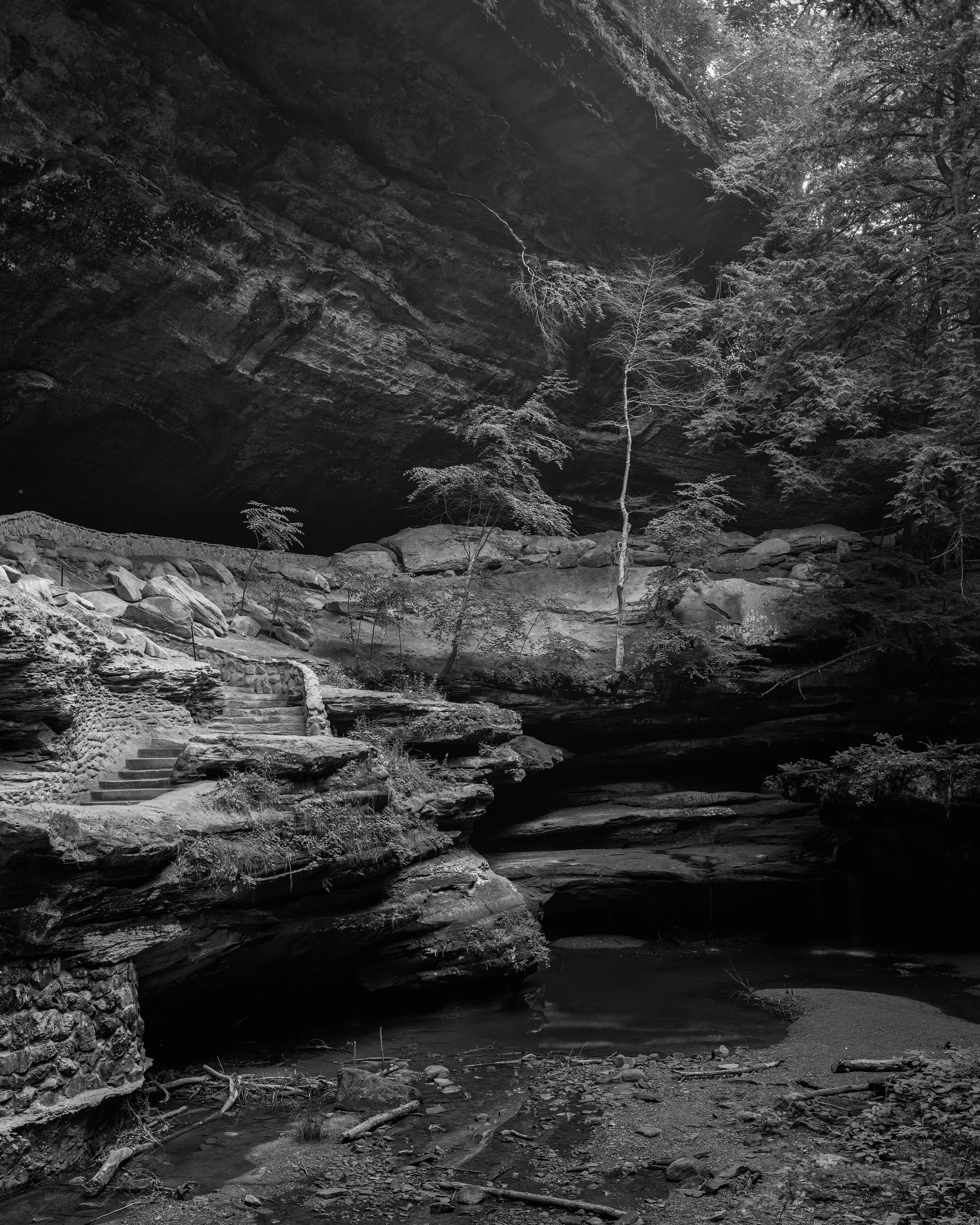 Old Man's Cave Trail, Middle Falls