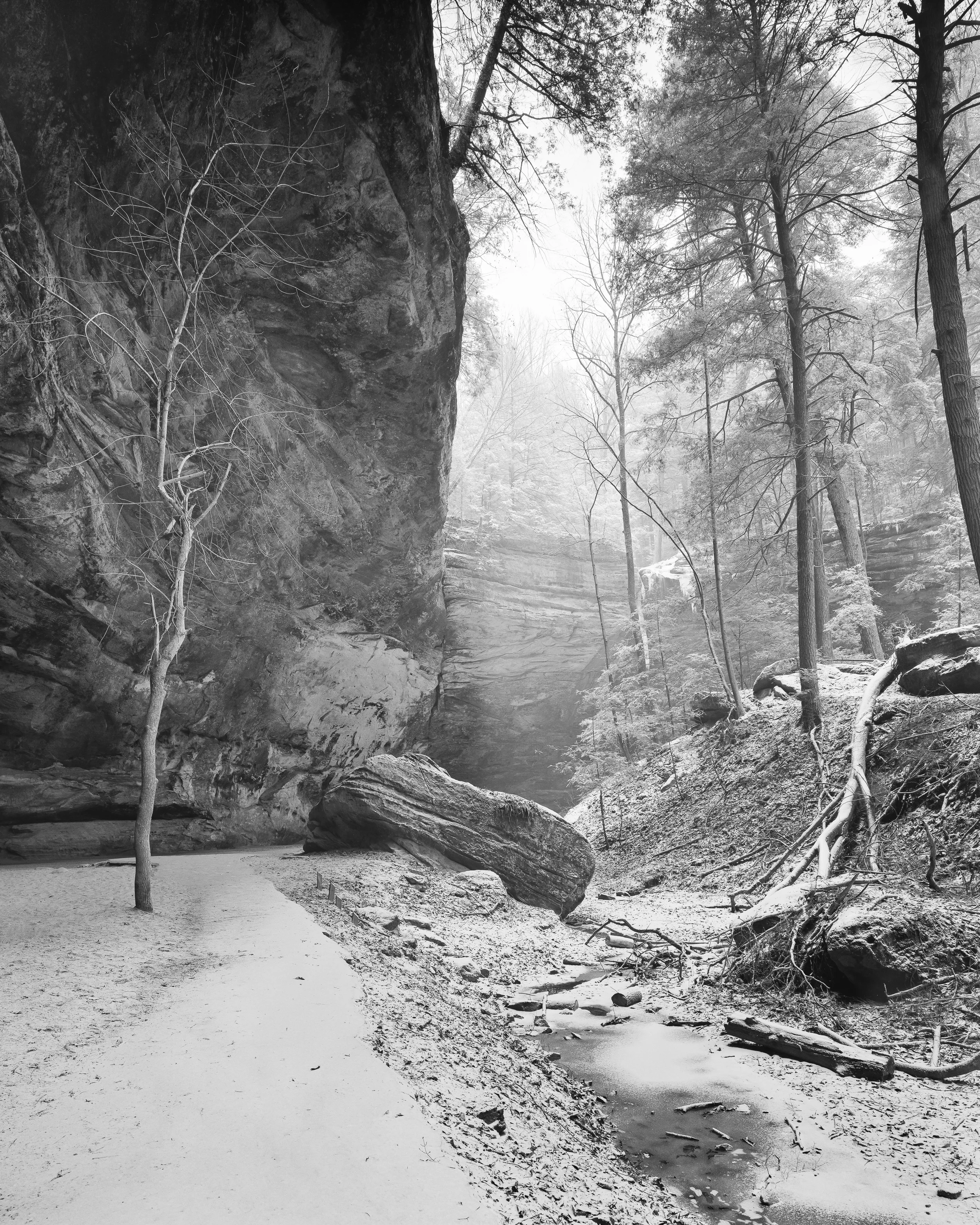 Snowy Morning, Ash Cave