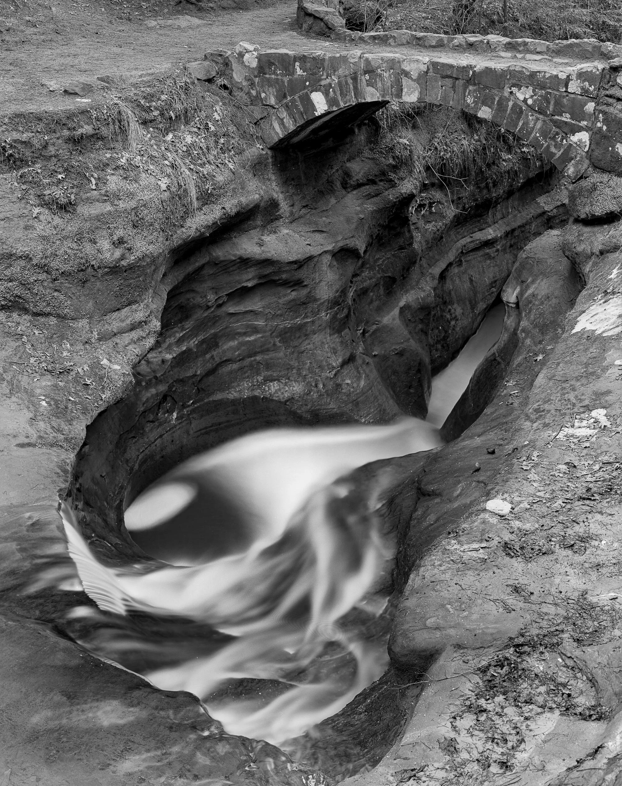 Devil's Bathtub, Old Man's Cave