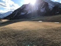 Where the mountains meet the prairies - Waterton Lakes Golf Course