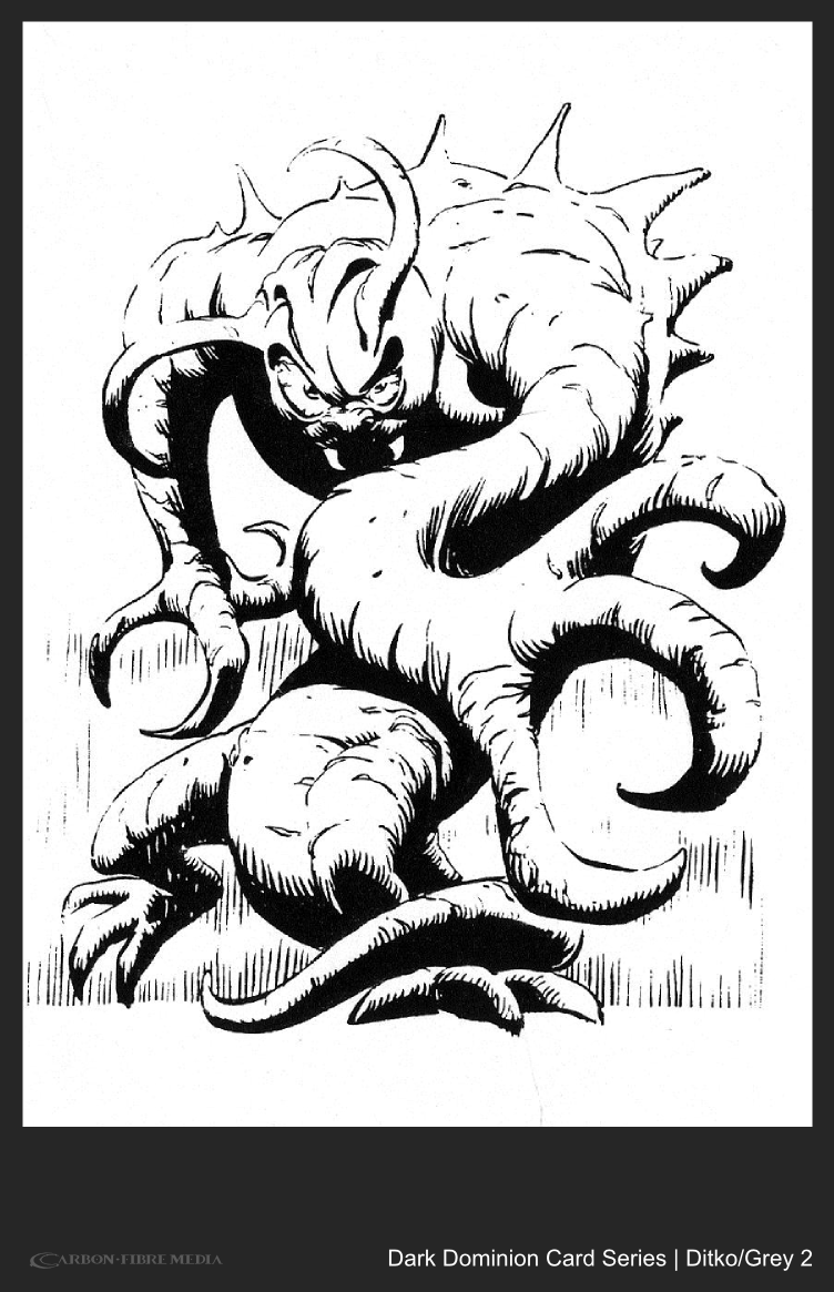 Dark Dominion Card 2 | Ditko/Grey