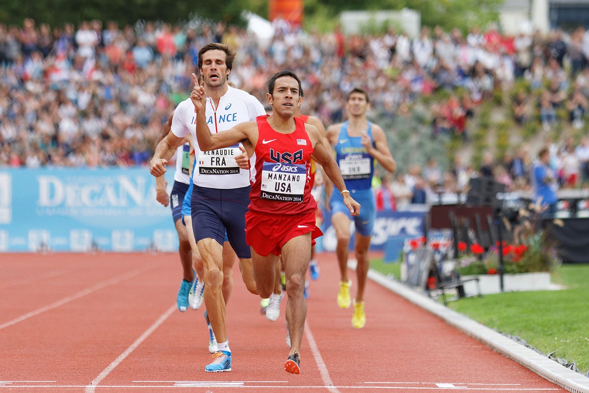 Leo Manzano, Olympic Silver Medalist, Track, Mexican American