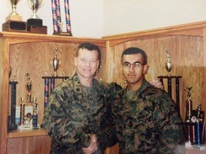 Mansoor Shams, Marine, Pakistani American