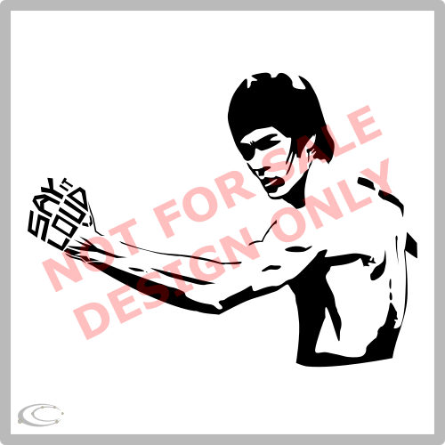 Bruce Lee Says It Loud