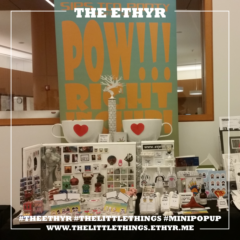 POW!!! Right in the Chibi! "The Little Things" Mini Pop Up at WinCon2018