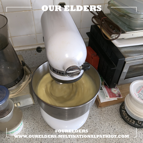 Checked that the mixer was still mixing.