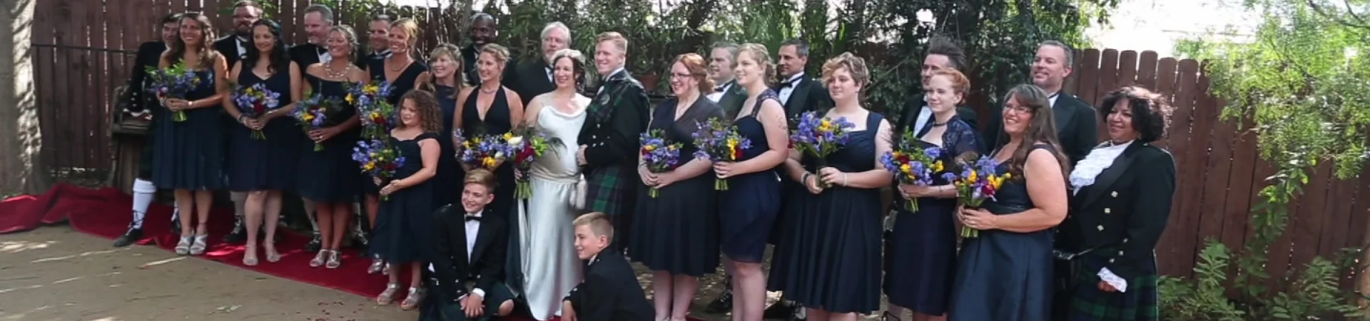 Kelly & Daerick // The Wedding Ceremony // The Fire Garden, Bonsall