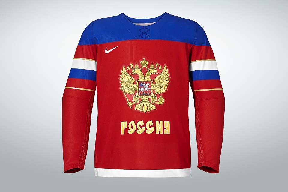 russian national hockey team jersey