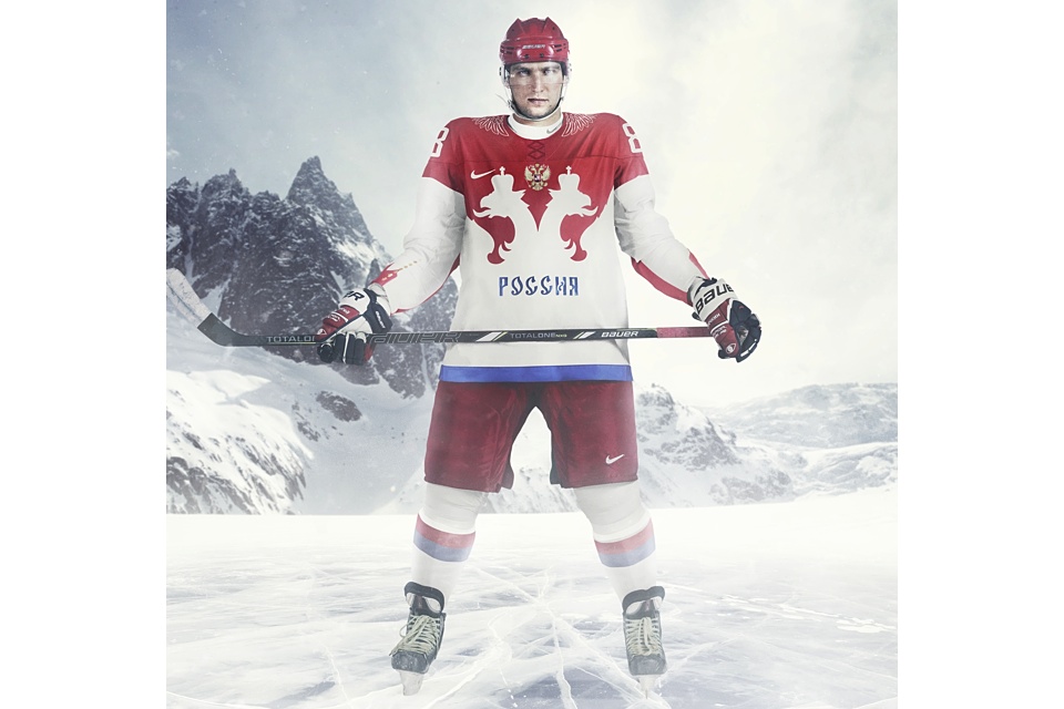  Top to bottom, Russia ended up with some great new uniforms. 