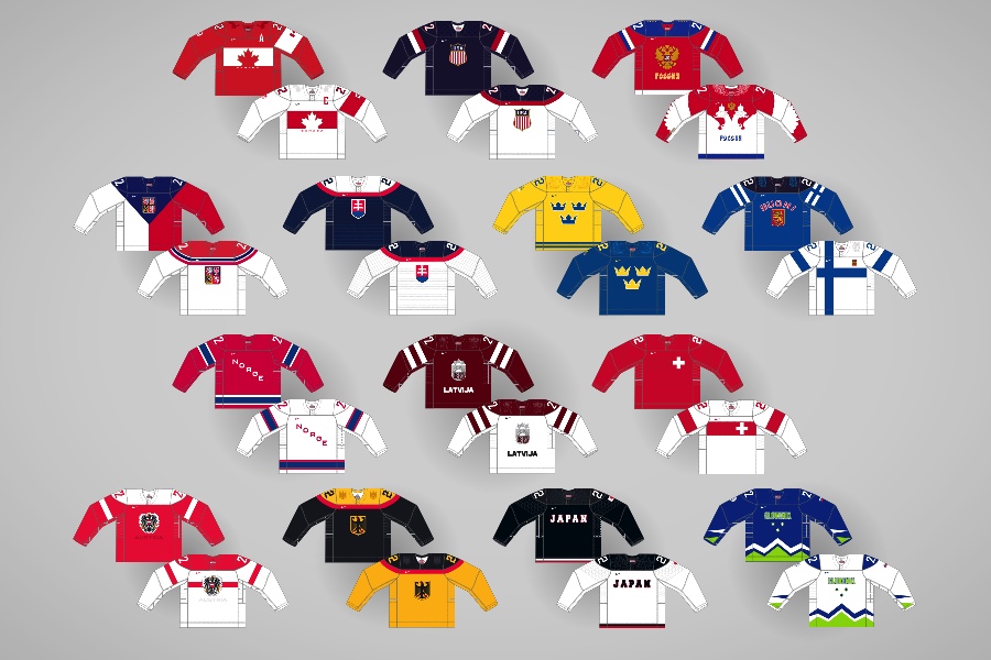 Russia unveils interesting new Olympic Hockey jerseys for Sochi 