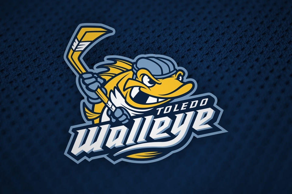  Toledo Walleye primary logo, 2009— 