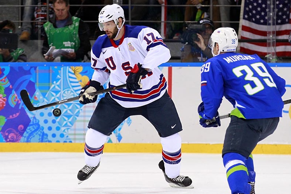 NIKE  PATRICK KANE 2010 USA Olympic Throwback Hockey Jersey