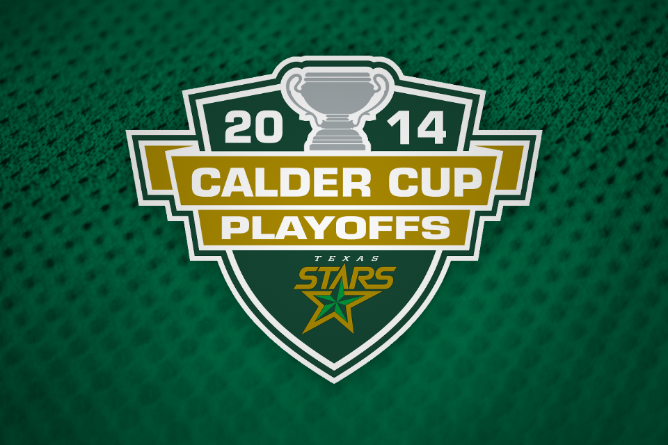  Stars 2014 Calder Cup Playoffs custom logo 