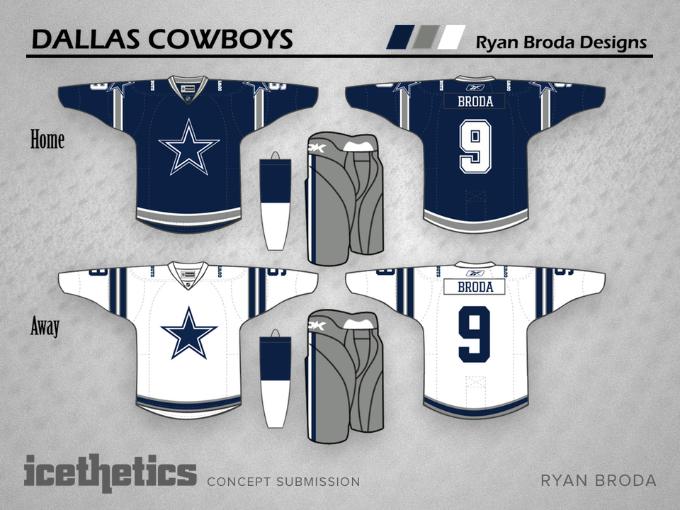 cowboys home and away jerseys