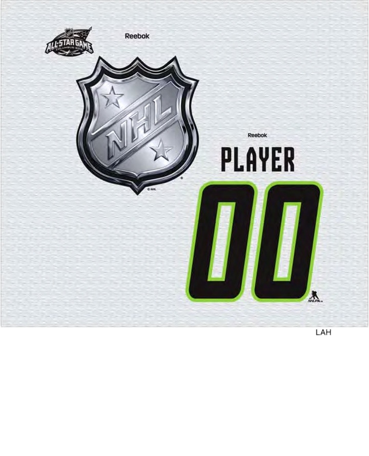 Is the NHL planning black and neon green All-Star jerseys