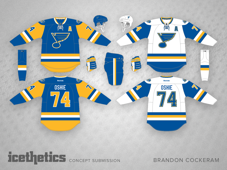 Concept jersey : St. Louis - Blues