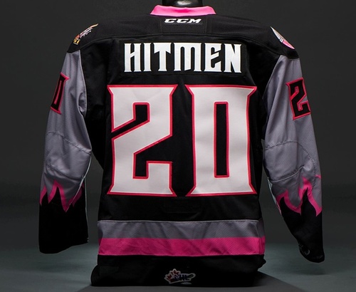 Calgary Hitmen bringing back a classic pink jersey —
