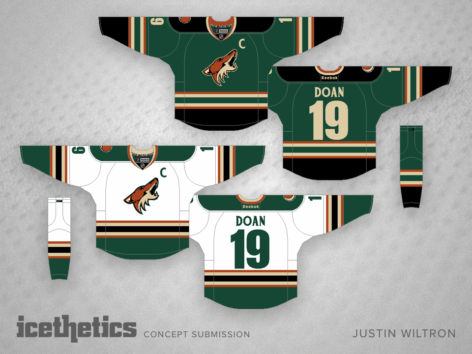coyotes green jersey