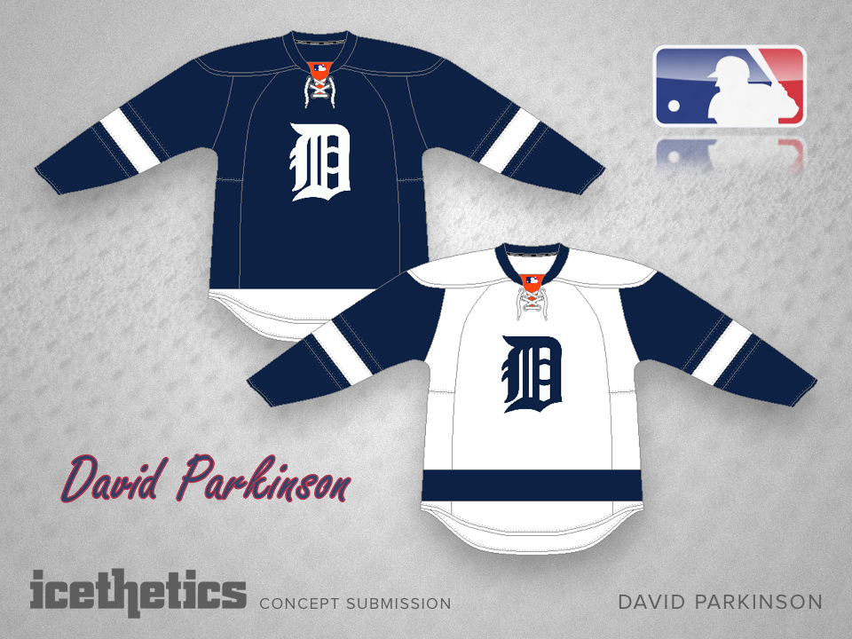 detroit tigers hockey jersey