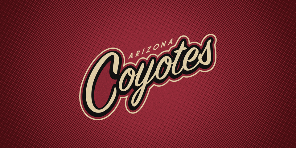  Arizona Coyotes wordmark, 2014— 