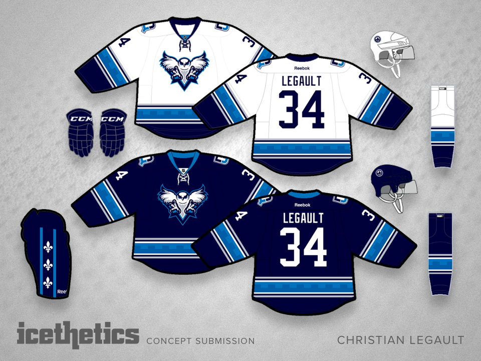 quebec nordiques jersey concept