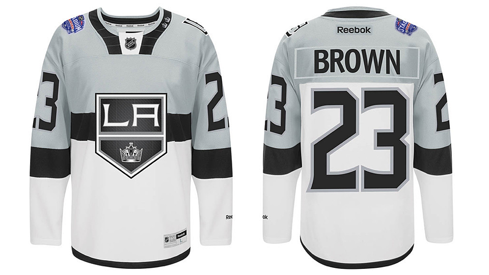 LA Kings Los Angeles Kings Stanley Cup 2012 Jersey Crown Black