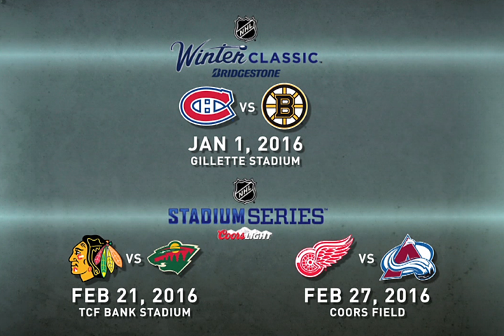 nhl stadium series 2016