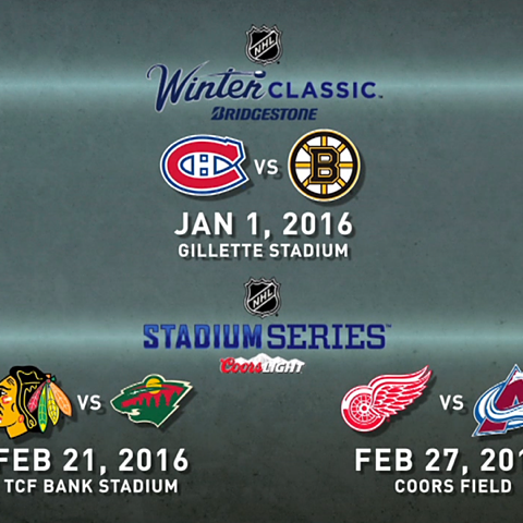Bruins To Host 2016 Bridgestone NHL Winter Classic