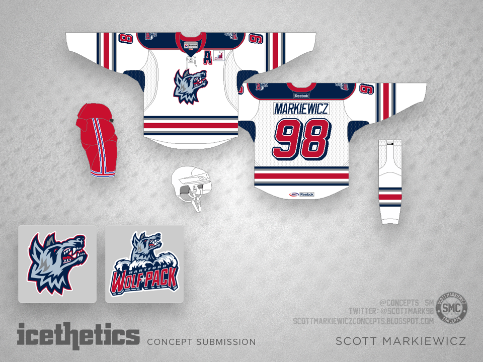 Scott Markiewicz Concepts: AHL Redesign: Wolves And Milwaukee Admirals