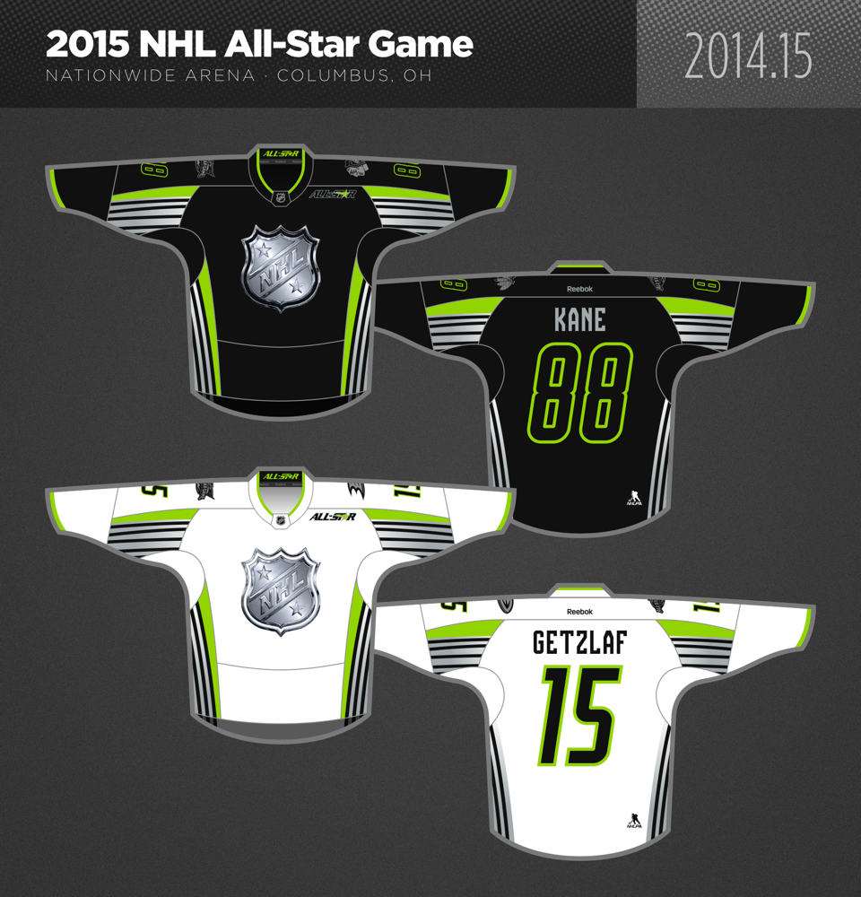 2015 nhl all star game jerseys