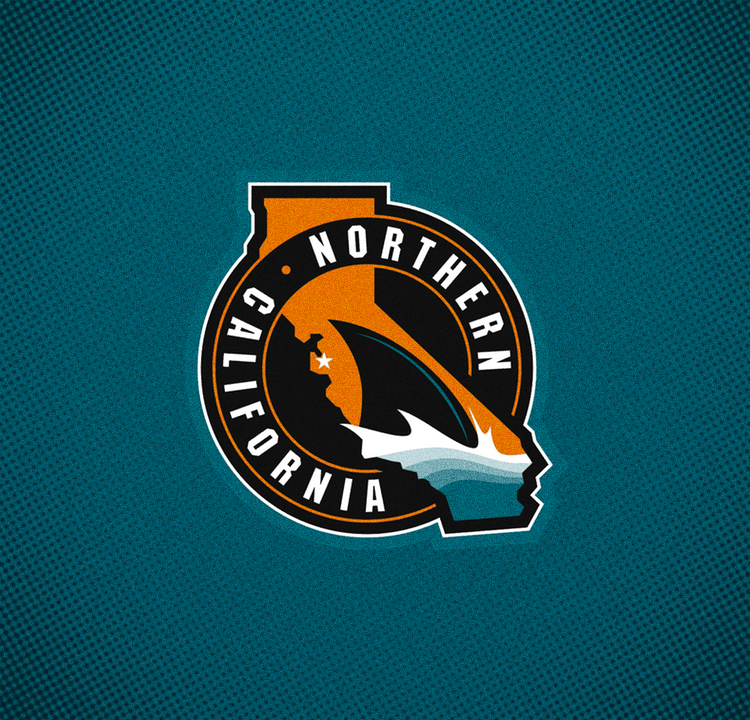 San Jose Sharks Rep NorCal on 2015 Stadium Series Uniform